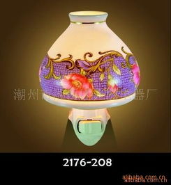 點亮生活，隨心調節 美式陶瓷小夜燈與手持扇的實用與裝飾美學